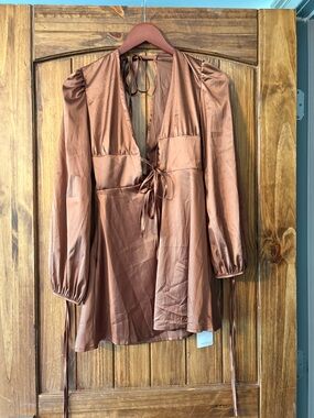 Fenity Beauty Rich Brown Fabric